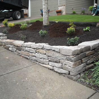 Rock Retaining Walls | Fully Bonded & Insured